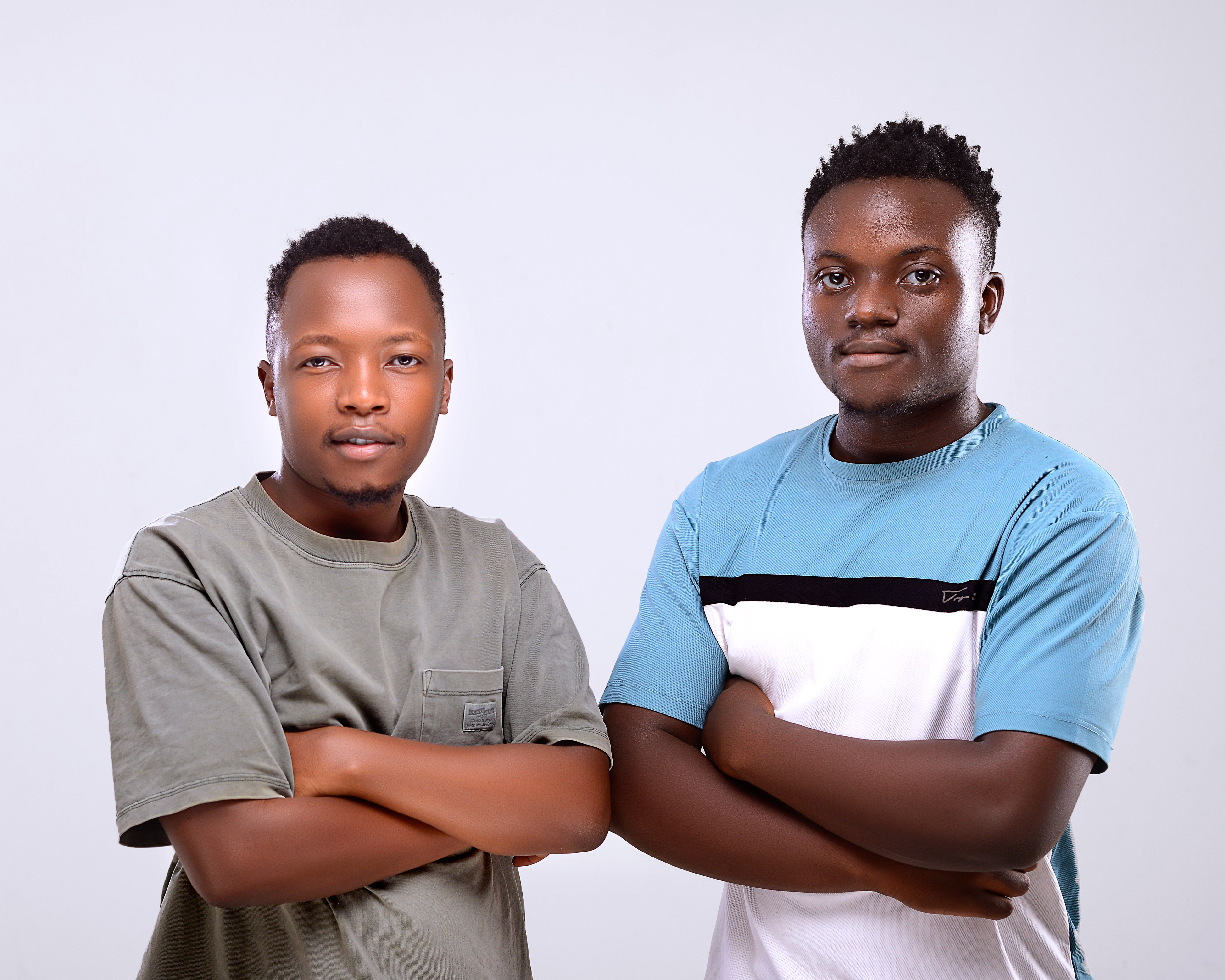 Noah Tayebwa and Jessy Ssebuliba